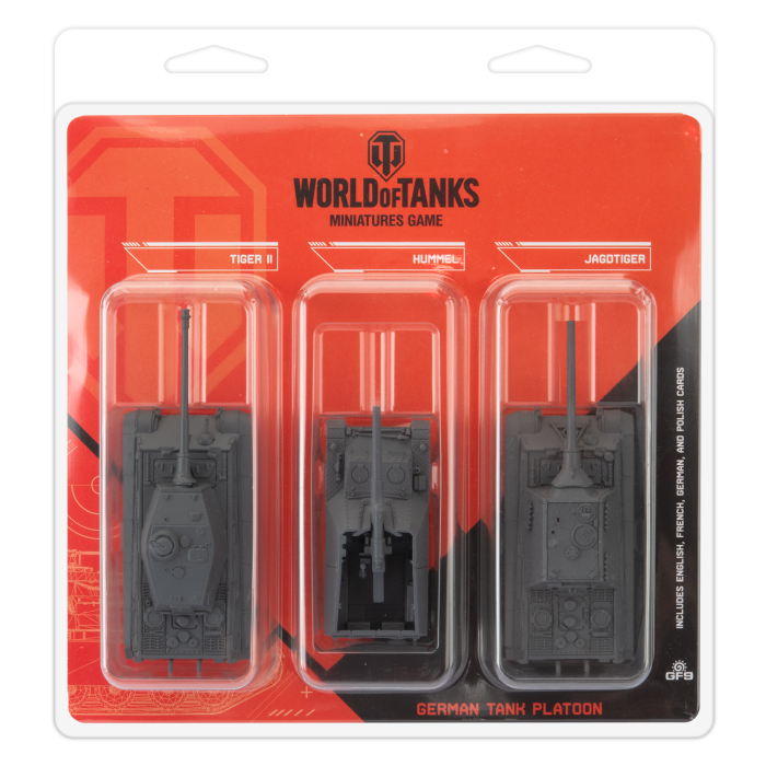 German Tank Platoon (Tiger II, Hummel, Jagdtiger)