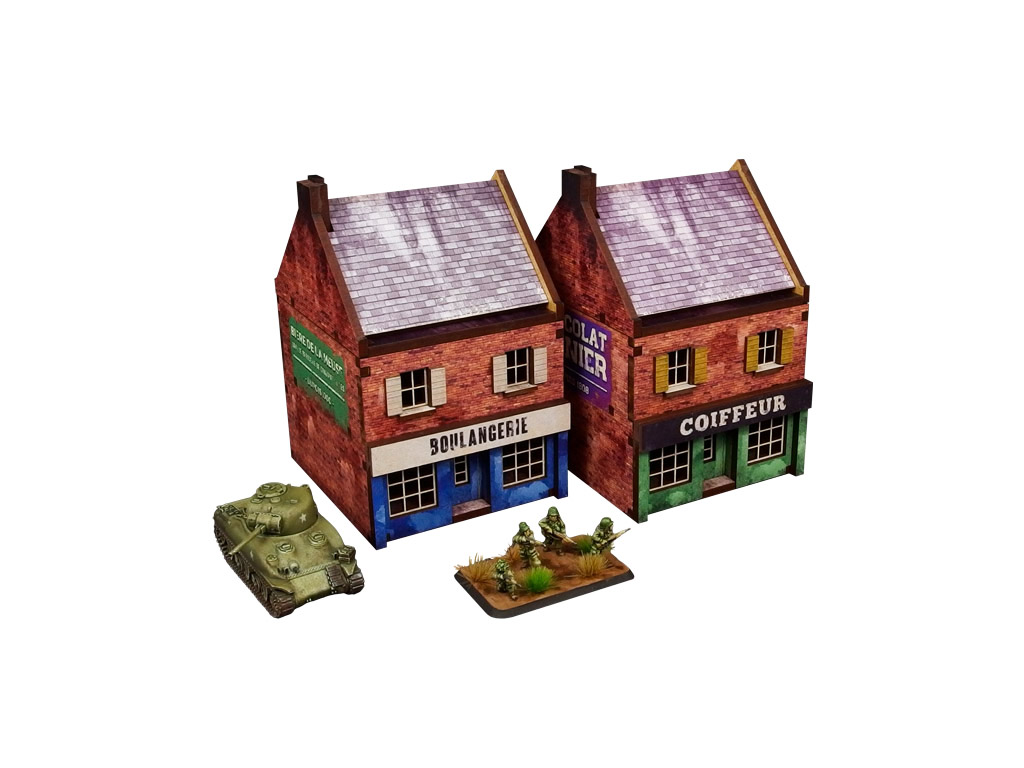 WW2 Normandy Cafe (15mm)