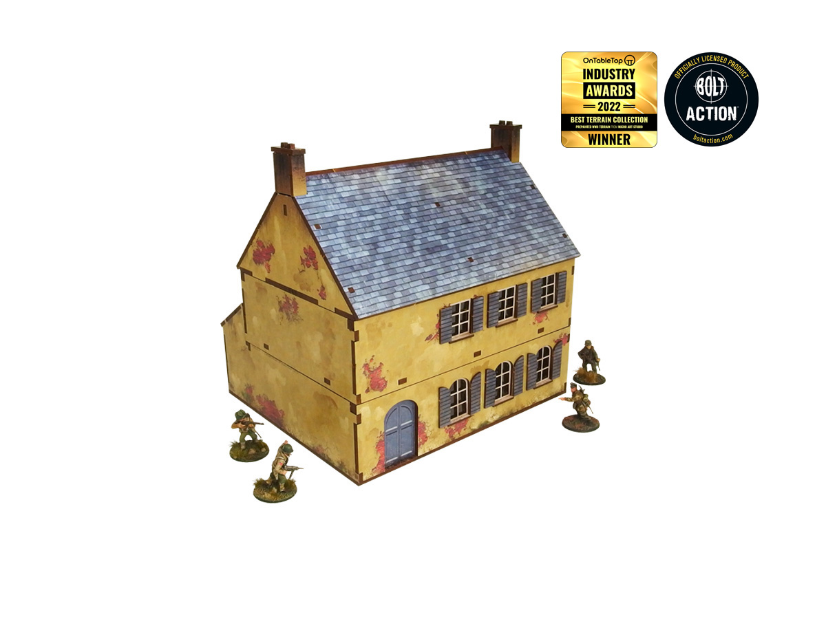 WW2 Normandy Townhouse 2 (28mm)