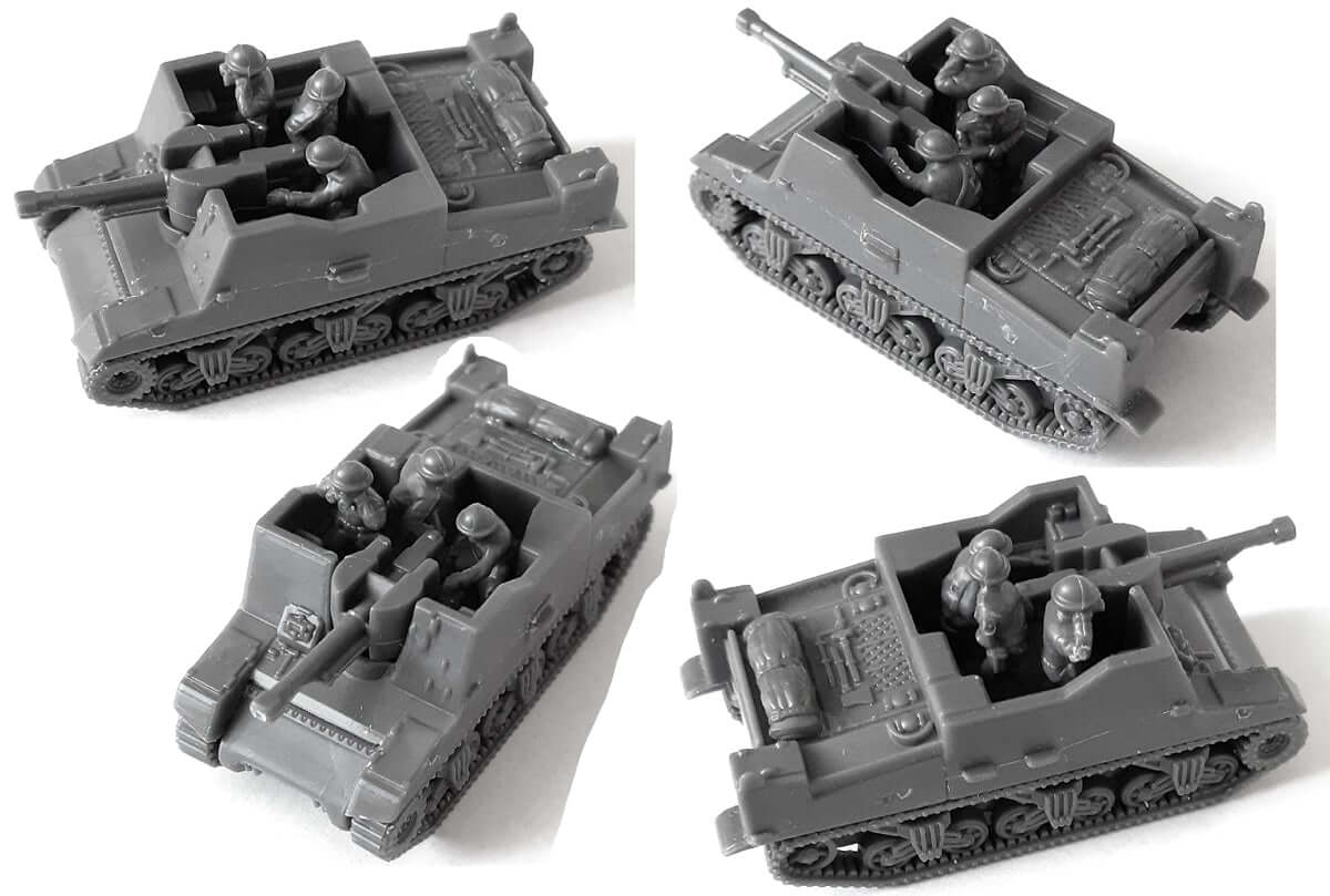 Victrix WW2 12mm Sexton WWII British Tank Victrix 12016