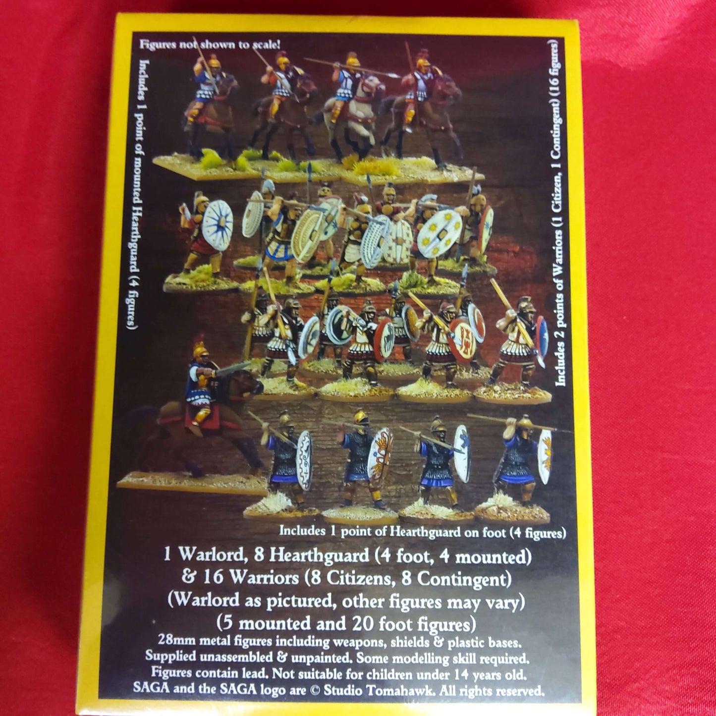 Age of Hannibal Carthaginian Warband (4 points) Saga Gripping Beast