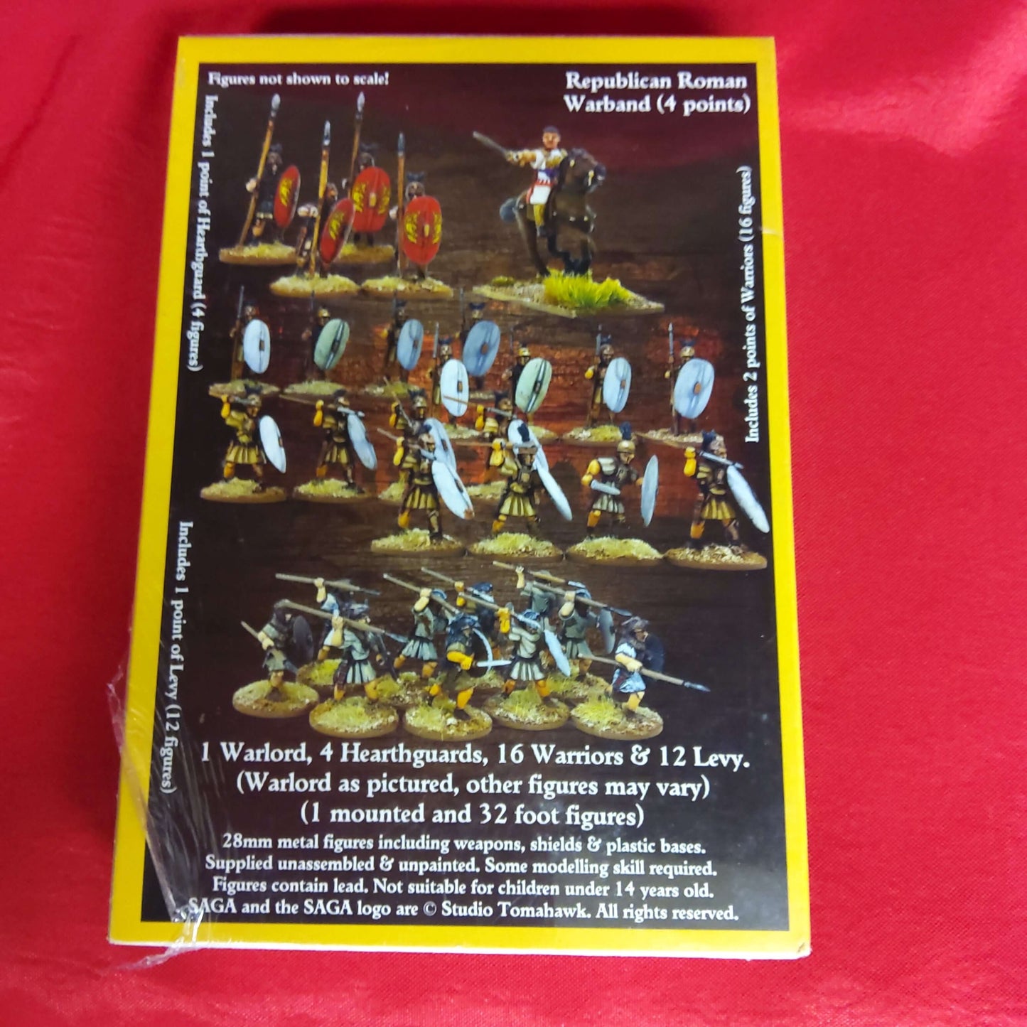 Age of Hannibal Republican Roman Warband (4 points) Saga Gripping Beast