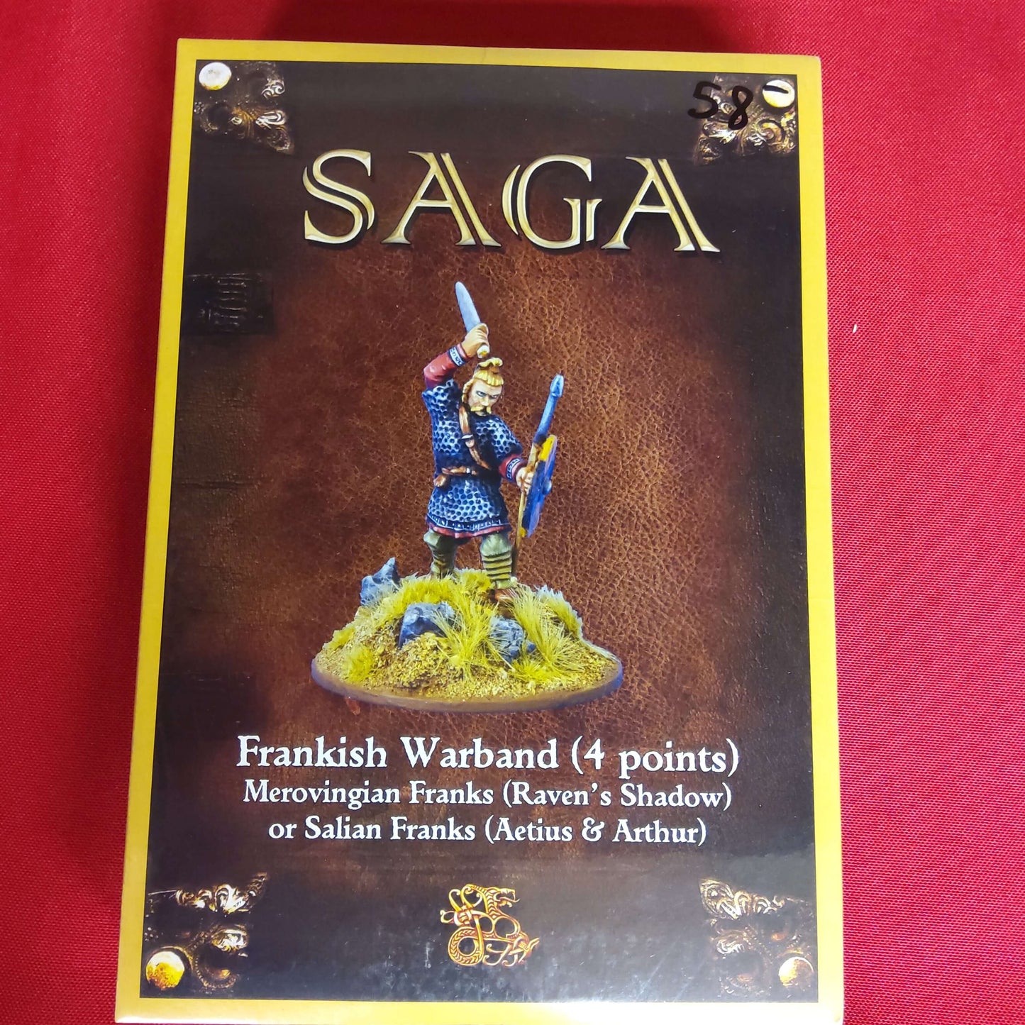 Frankish Warband (4 points) Merovingian Franks or Salian Franks Saga Gripping Beast