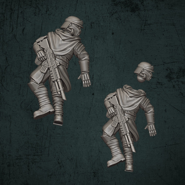 QM3D Trench Devil Wounded Infantry Upgrade x 4