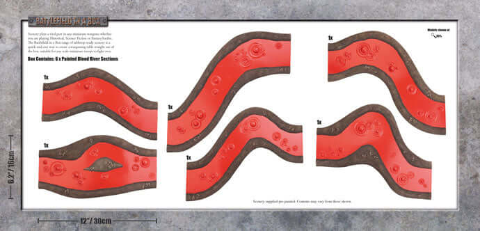 Battlefield in a Box: Blood River (BB602) wargaming terrain