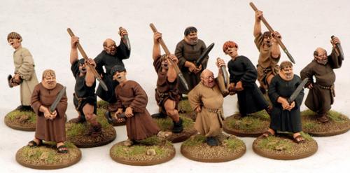 Fanatical Pilgrims (same as SFH07 Angry Monks) (12) Saga Gripping Beast
