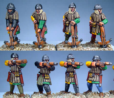 Ordensstaat Warriors with Crossbows (8) Saga Gripping Beast