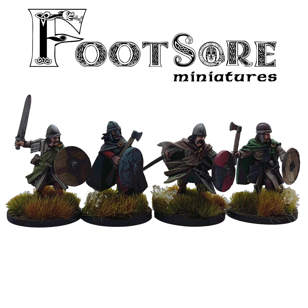 Welsh Poor Dark Age Warriors: Footsore Miniatures