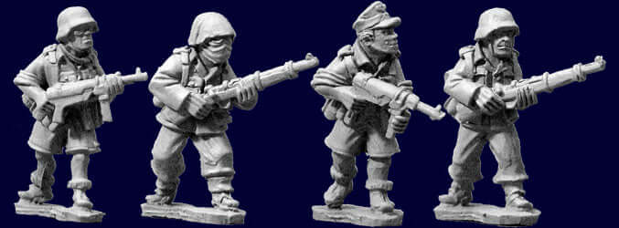 Deutsches Afrika Korps Panzergrenadiers II WWII Artizan miniatures