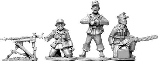 Deutsches Afrika Korps HMG team WWII Artizan miniatures
