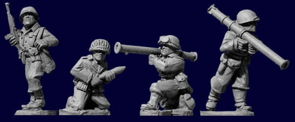 SWW309 - U.S Infantry Bazooka WWII Artizan miniatures