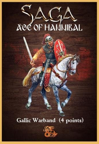 Gallic Warband (4 points) Saga miniatures
