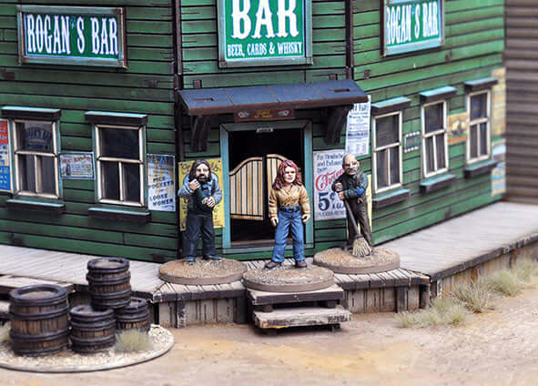 Dead Man's Hand  Rogan's Bar set (cowboys) Dead Man's Hand Great Escape