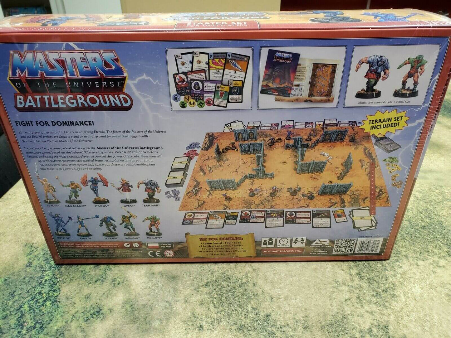 Masters Of the Universe Battleground Miniatures Wargame Archon Studio