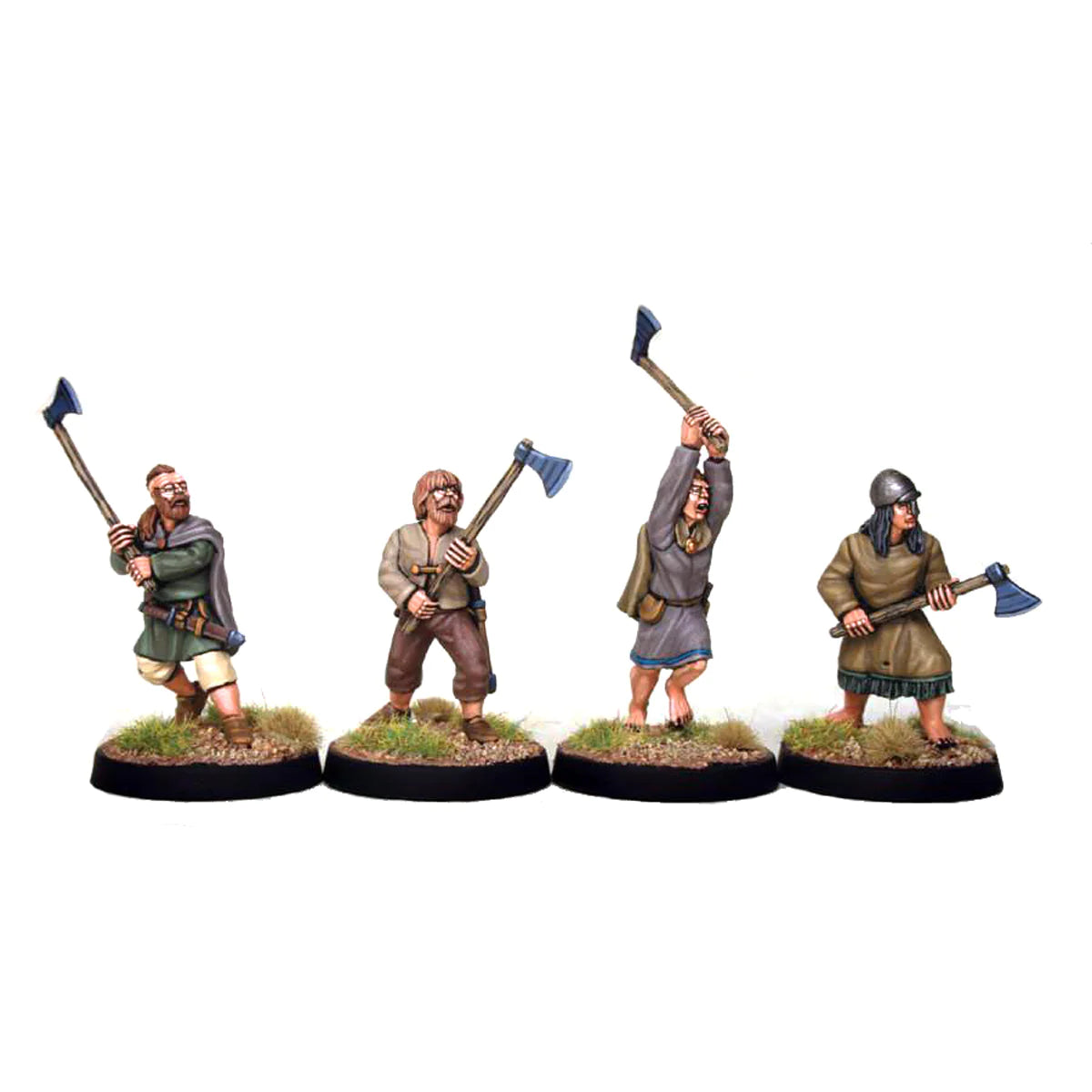 Baron's War Footsore Irish Fianna with Axes