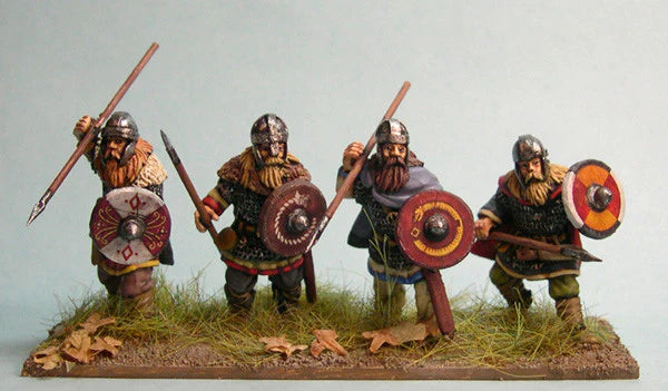 Barons War Footsore Early Saxon Heavy Infantry