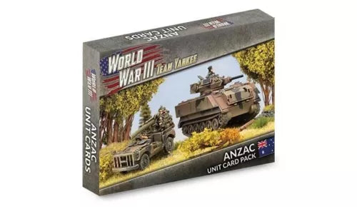 Team Yankee NATO Unit Card Bundle (ANZAC, Belgian, Dutch)