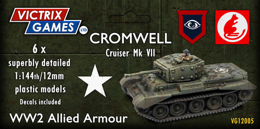 Victrix British Cromwell x 6 12mm WW2 VG12005