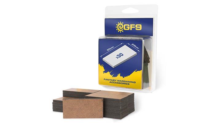 Gale force 9 Square MDF Bases