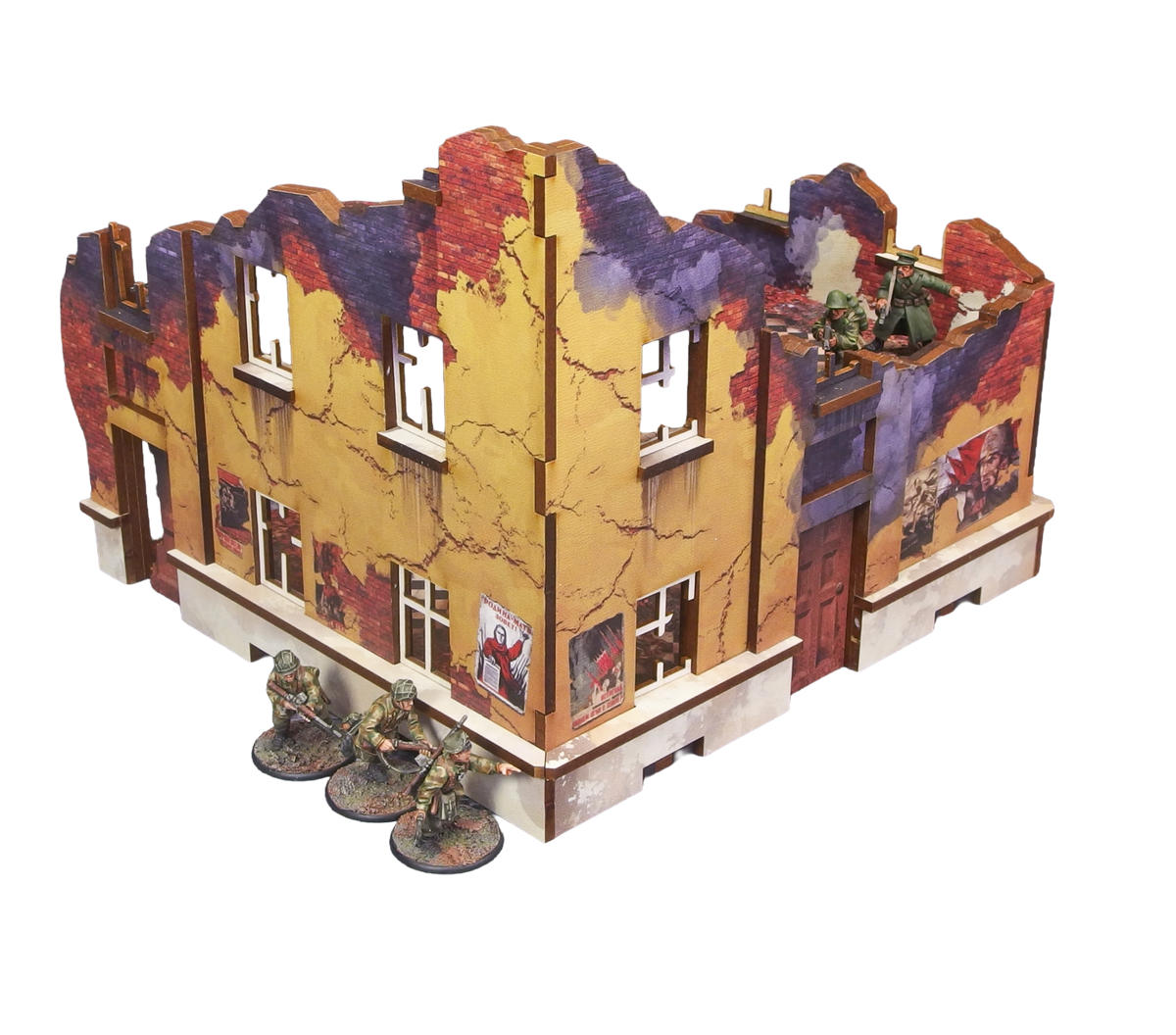 WW2 Ostfront Stalingrad School Right (with 3rd floor) (1)
