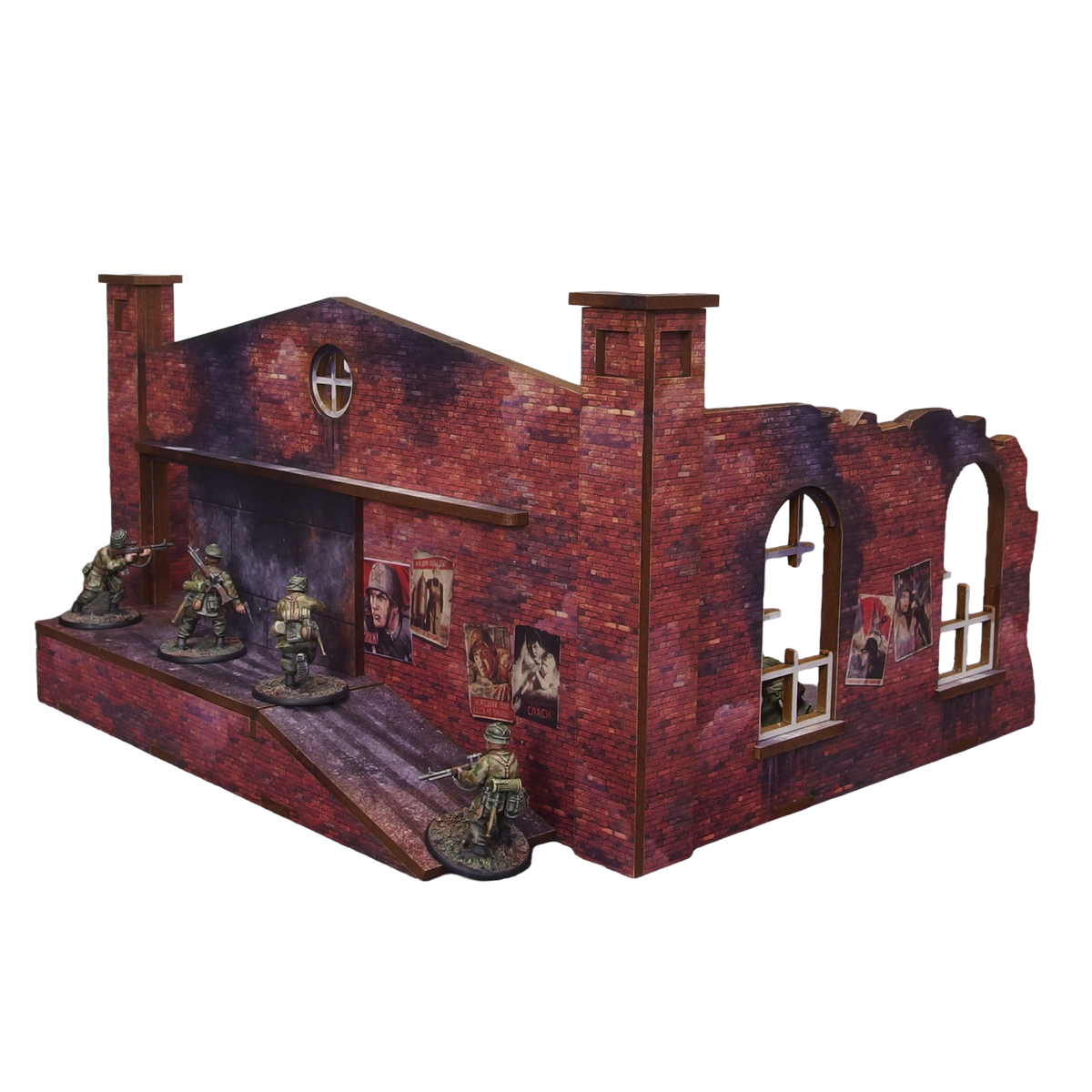 WW2 Ostfront Stalingrad Factory Back (with ramp) (1)