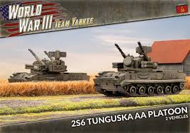 WWIII: Team Yankee Soviet 2S6 Tunguska AA Platoon