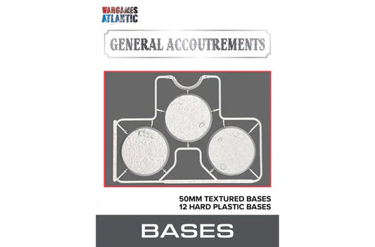 50mm Textured Bases (3mm Bevel)