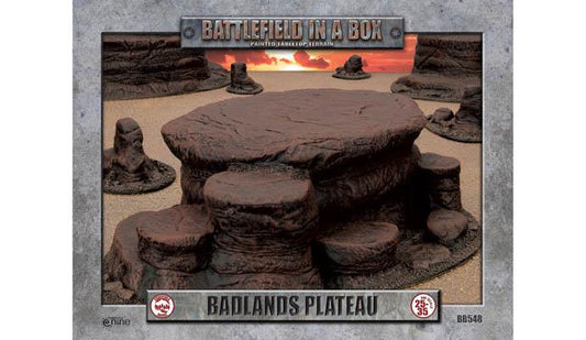 Badlands Plateau Mars