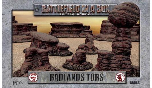 Badlands Tors Mars