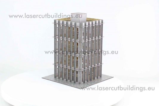 Office Building 28mm Pre-Painted