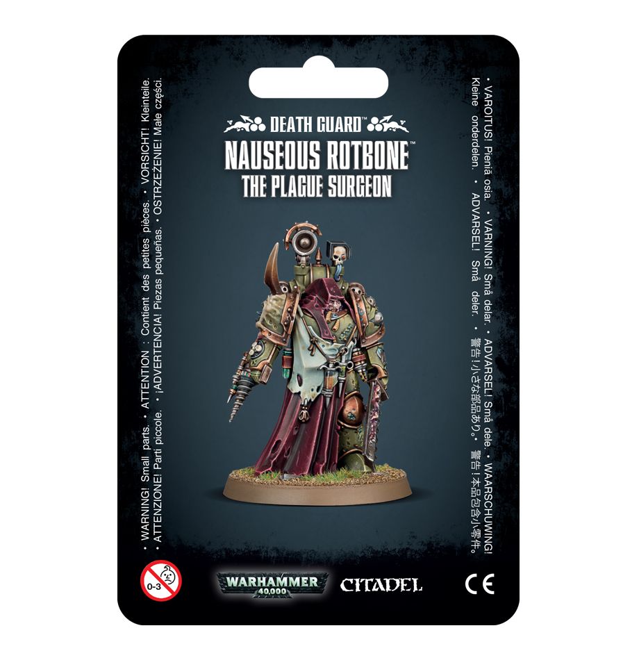 Death Guard Nauseous Rotbone the Plague Surgeon