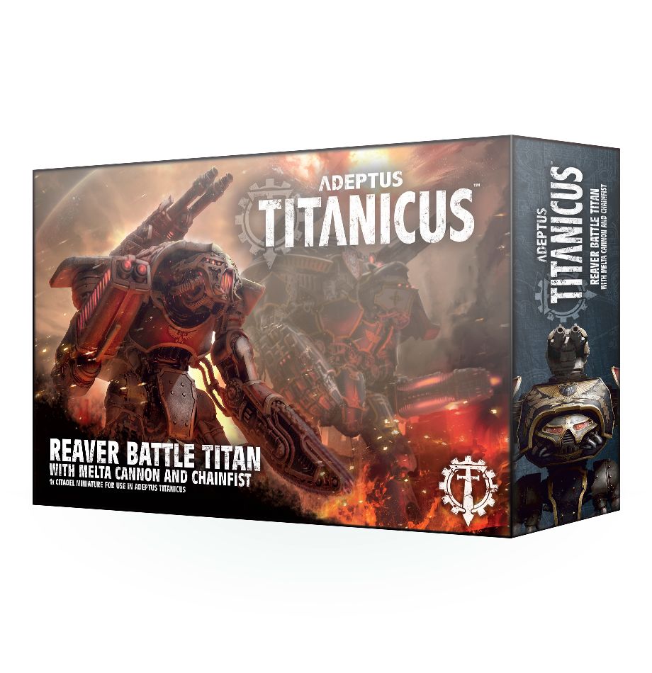 Reaver Titan With Melta Cannon And Chainfist