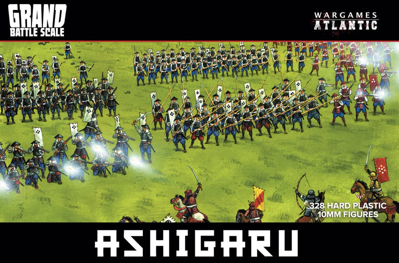 10mm Grand Battle Scale Ashigaru Wargames Atlantic Wargame Miniatures