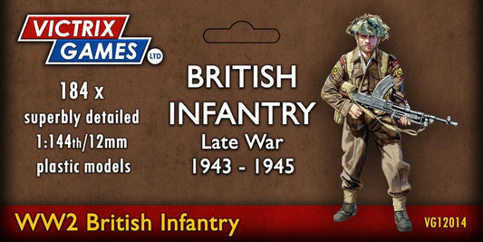 Victrix British Infantry 12mm WW2 VG12014