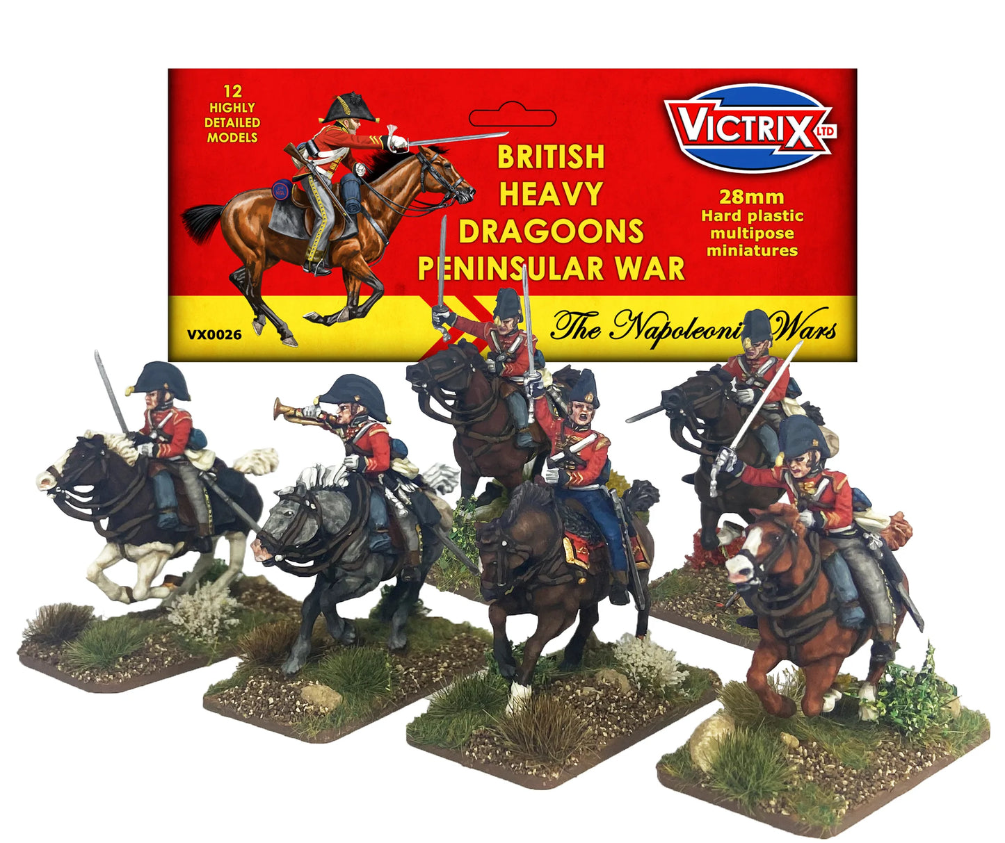 British Napoleonic Heavy Dragoons: Peninsular Wars Victrix VX0026