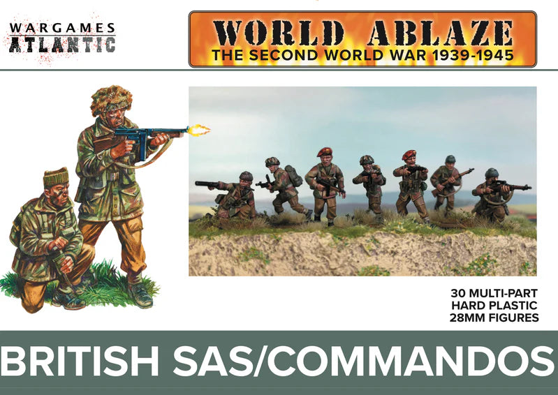 British SAS/Commandos Wargames Atlantic