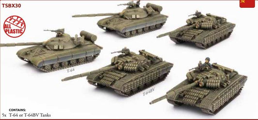 WWIII: Team Yankee Soviet T-64 Tank Company