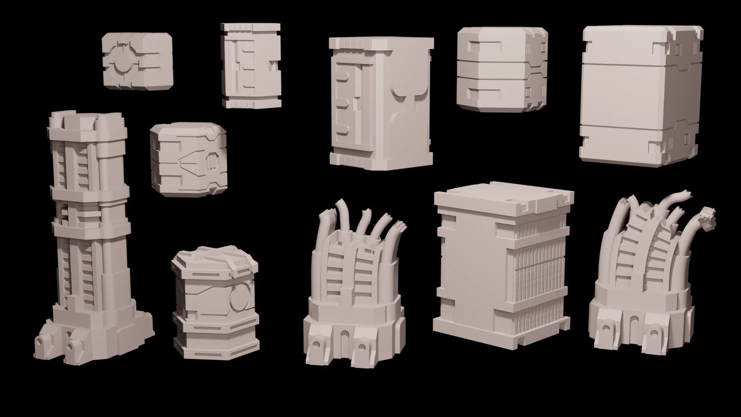 Mantic Vault Deadzone Terrain Pack May 24