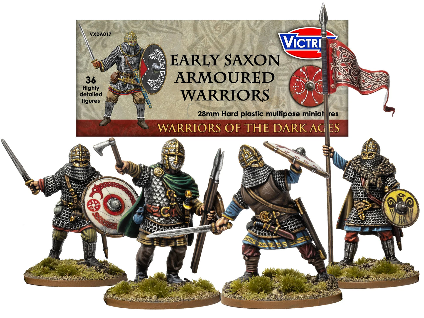 Victrix Early Saxon Armoured Warriors VXDA017