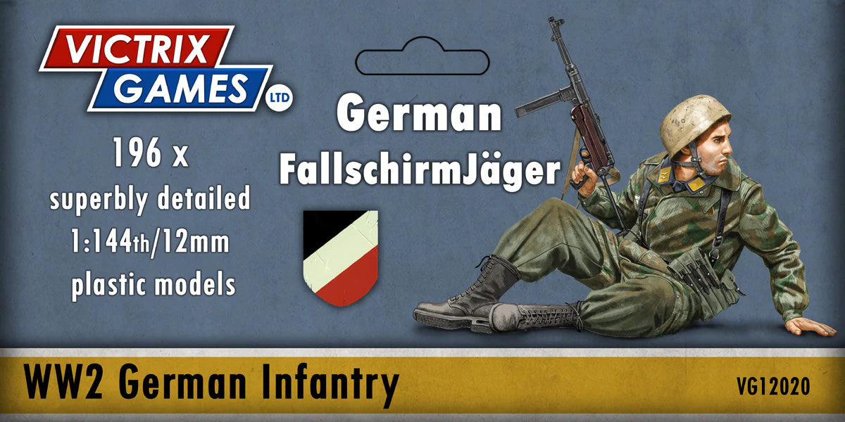 Victrix German Fallshirmjager Infantry 12mm WW2 VG1203