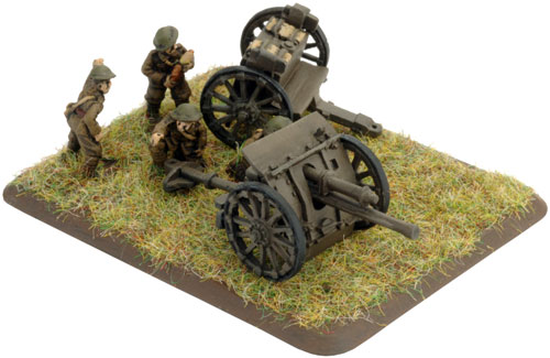 Great War British OQF 18 pdr (x2)