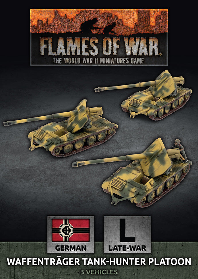 FOW German Waffenträger Tank-Hunter Platoon (x3)
