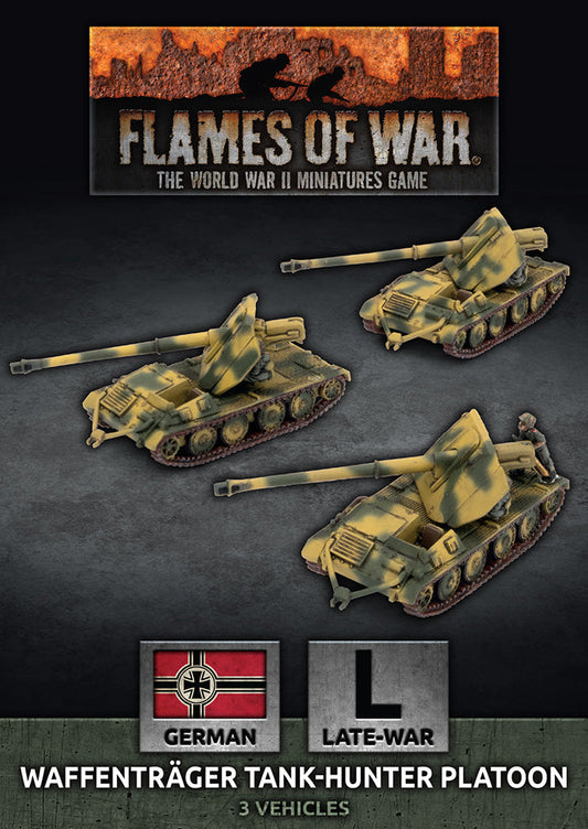 FOW German Waffenträger Tank-Hunter Platoon (x3)