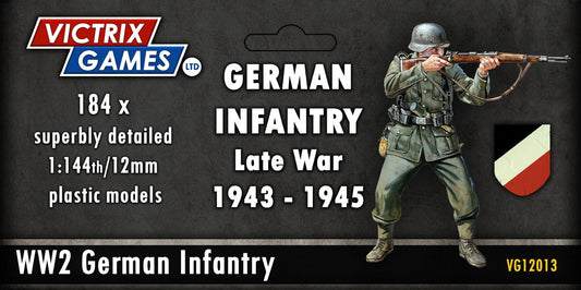 Victrix German Infantry 12mm WW2 VG12013