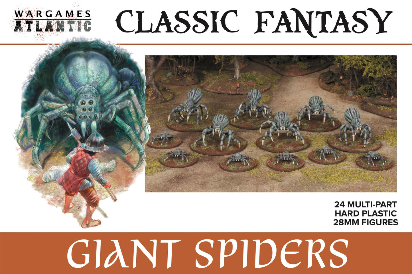 Classic Fantasy Giant Spiders