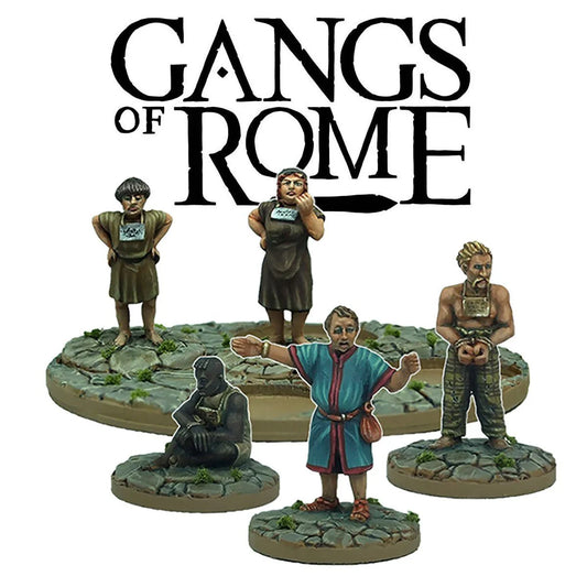 Footsore Gangs of Rome Slaves Mob