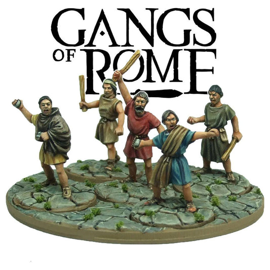 Footsore Gangs of Rome Rioting Mob