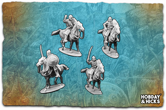 Warhost Fantasy Elven Heavy Cavalry x 6 Elven Host 28mm