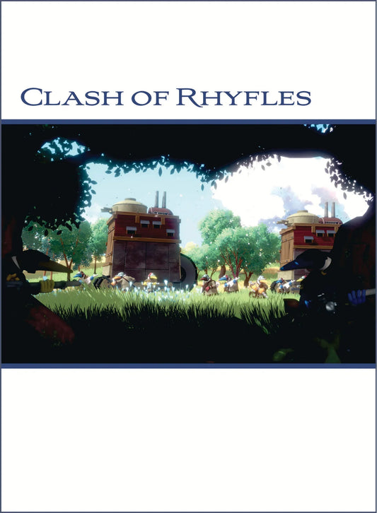 This Quar's War Clash of Rhyfles Hardcover Rulebook