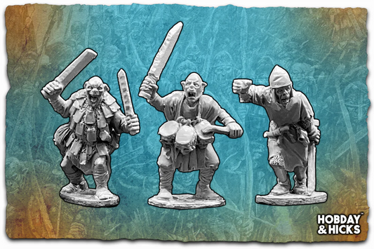 Warhost Fantasy Orc Command Group